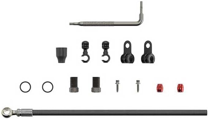 SRAM Hydraulic Brake Hose Kit XX/Juicy 5/7/Guide R/RS/ULT | Silver Banjo, 2