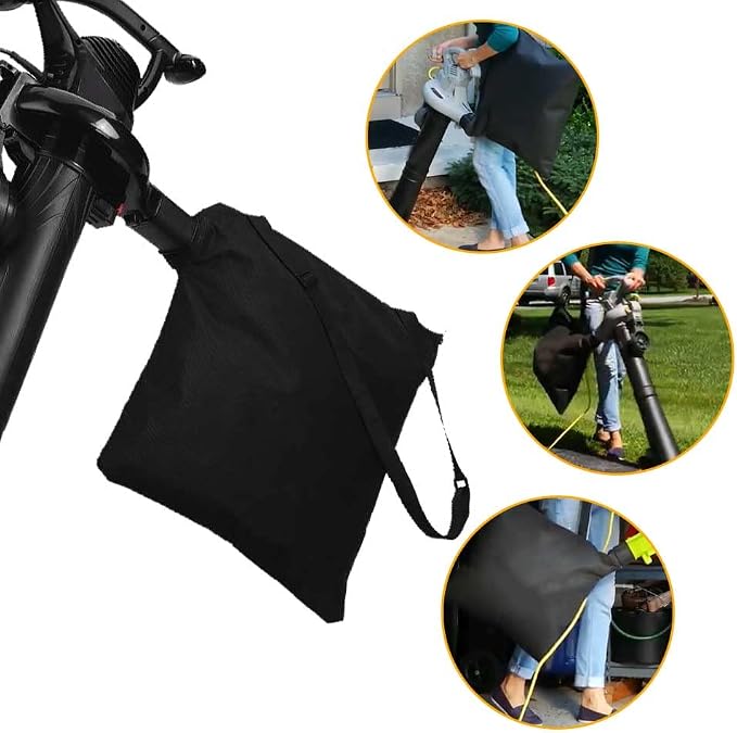 5140125-95 Leaf Blower Vacuum VAC Shoulder Bag for Black & Decker Replaces 5140117-99, Fits BV2900 BV3100, 5140117-99 Replacement Leaf Bag