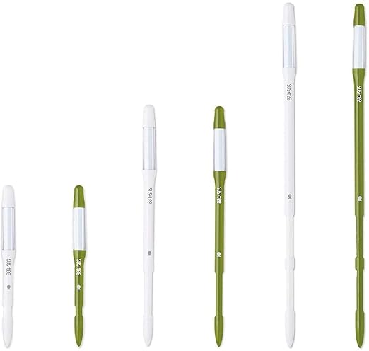 Sustee Aquameter, Set of 4, Plant Soil Moisture Sensor, (Green, Small)
