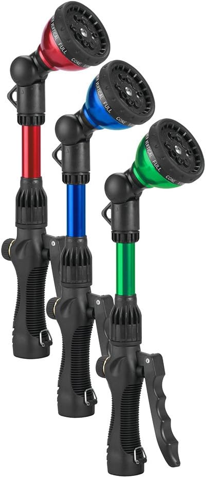 Orbit 14-Inch 10-Pattern Front Trigger Ratchet Head Wand, Color May Vary