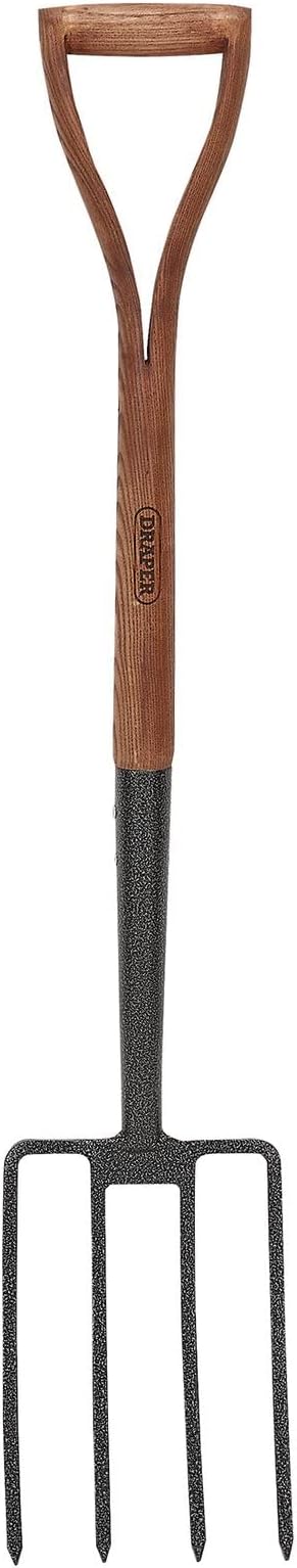 Draper 14301 Carbon Steel Garden Fork with Ash Handle
