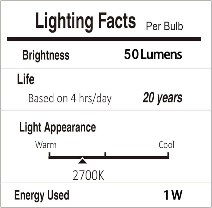 Svater Outdoor String Lights LED 25 FT, Patio Lights for Outside Waterproof IP65 with Shatterproof LED Bulbs, Cafe Bistro Backyard Balcony Hanging Light Warm White