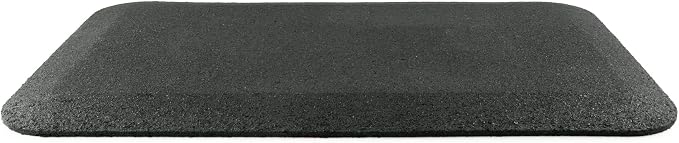 Playsafer Playground Safety Rubber Wearmat for Swingsets and Slides - 1" Thick X 24" W X 40" L (1 Pack, Gray)