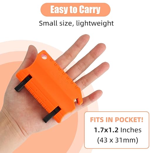 Reel Mower Blade Sharpener Kit - Orange
