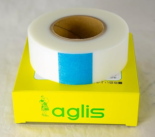 Japanese Aglis Stretchy Self Adhesive Perforated (70mm) Grafting Tape Buddy Tape - 25/30mm (25mm x 30M)