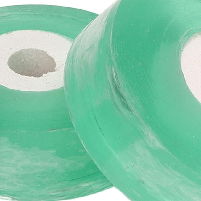Grafting Tape for Fruit Trees, 3 Pcs Stretchable Floristry Film Elasticity Plants Repair Budding Tape Stretchable Garden Grafting Tape for Floral Fruit Tree Poly Budding (Green)