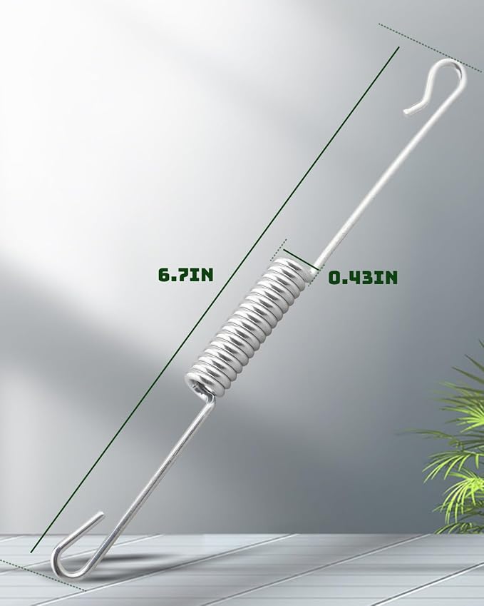 4118356 Clutch Spring Fits for Ryan Lawn Aerator 544917 554914B 554910C 544912A 554910, Spring Extension