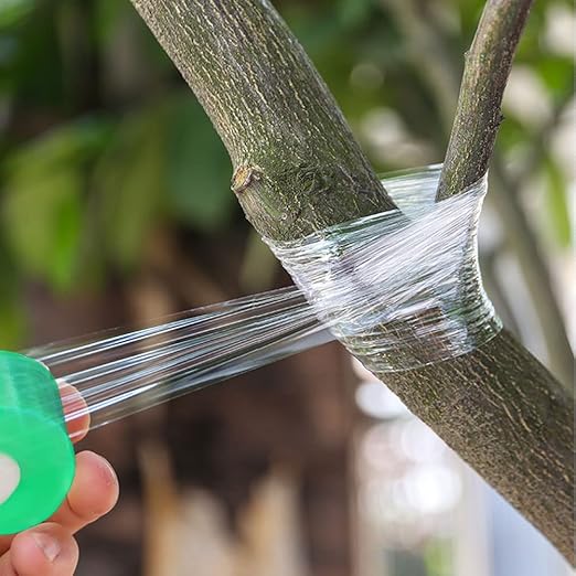 Pengxiaomei Grafting Tape,4Pcs Grafting Tape for Fruit Trees,Stretchable Garden Parafilm Tape,Grafting Tool for Fruit Trees,Plants Repair Budding Tape
