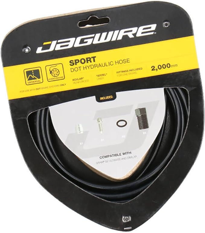 Jagwire Sport DOT Hydraulic Hose Kit for SRAM G2 Guide (B1) 2000mm Black