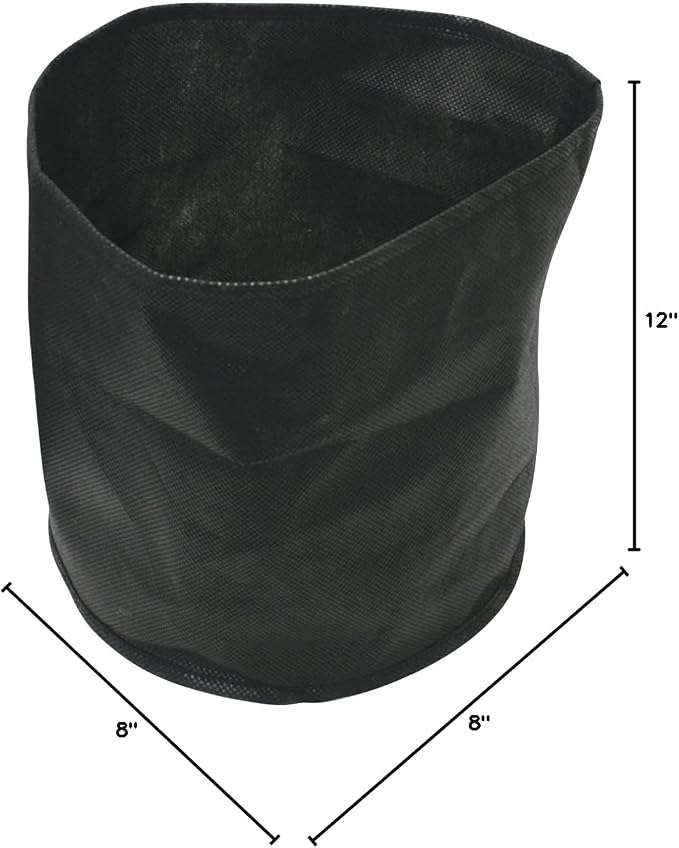 Aquascape 98500 Fabric Plant Pot 12" Round x 8" Deep (2 Pack) for Pond Water Feature and Garden
