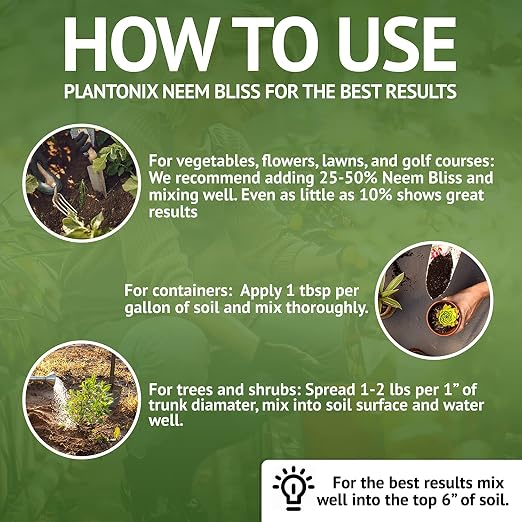 Coco Coir Brick (650gms) + Neem Bliss (1lb) - Organic Coco Coir for Plants & Neem Cake for Plants - Cocopeat Coconut Coir Bricks - Neem Seed Meal - Neem Meal Fertilizer - Garden Soil Potting Soil Mix