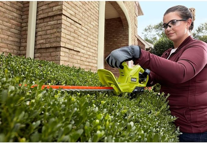 RYOBI P2607BTL ONE+ 18 in. 18-Volt Lithium-Ion Cordless Hedge Trimmer (Tool-Only)