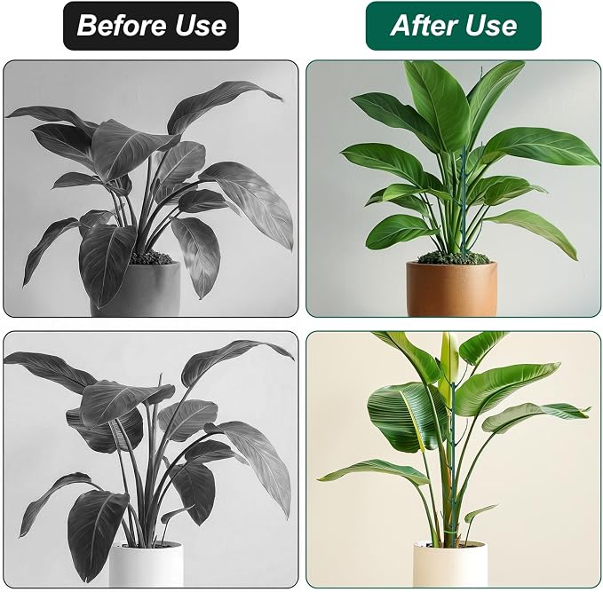 5 Pack Monstera Plant Support Moss Poles for Climbing Plants Moss Stick Pins Plant Stakes Climbing Plant Hook to Hold Plant Together Moss Pole for Support Tall Potted Plants Outdoor