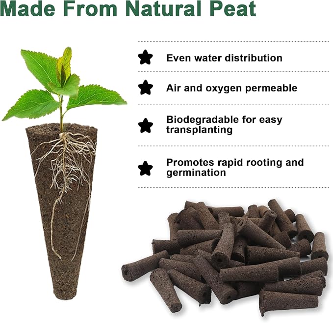 Pepper Seed Pod Kit, with Serrano, Cayenne, Jalapeño, Bell, Anaheim, Banana Pepper, Grow Anything Seed Pod Kit Compatible with All Hydroponics (8-Pod)