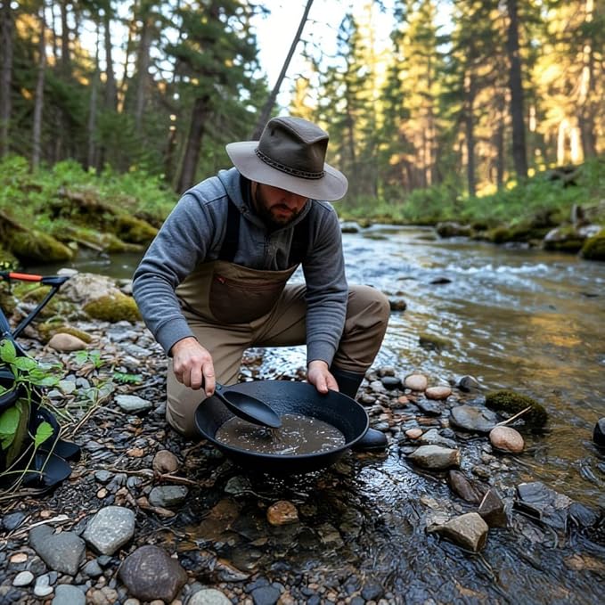 Sluice Fox Gold Prospecting Paydirt Scoop | Durable Plastic Hand Trowel Shovel | Lightweight Tool for Panning, Dredging & Crevice Digging