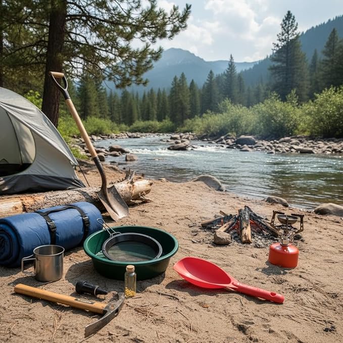 Sluice Fox Gold Prospecting Paydirt Scoop | Durable Plastic Hand Trowel Shovel | Lightweight Tool for Panning, Dredging & Crevice Digging
