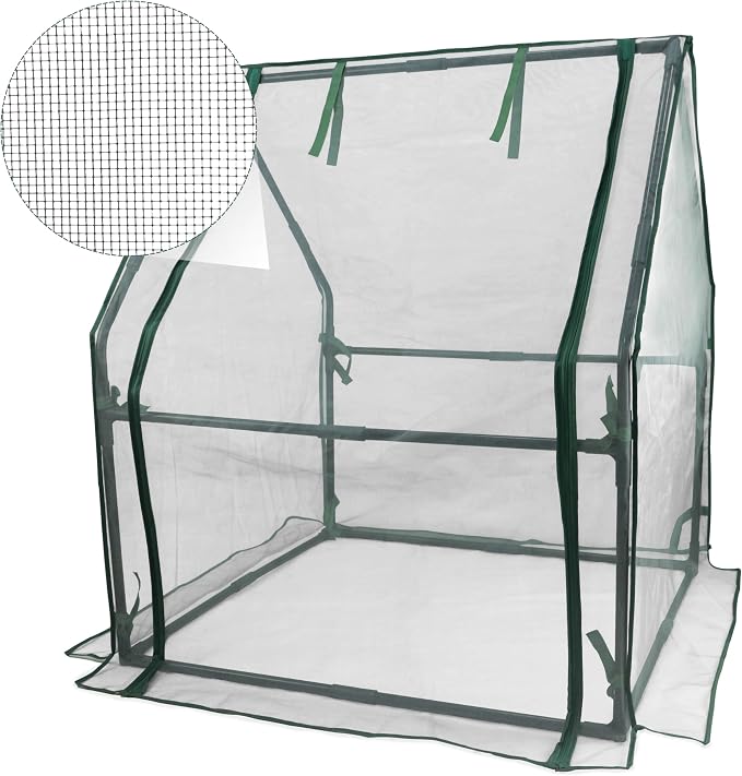 Gardzen Replacement Mesh Cover for Mini Greenhouse 36.2"(L) x36.2(W) x42.5(H), S1
