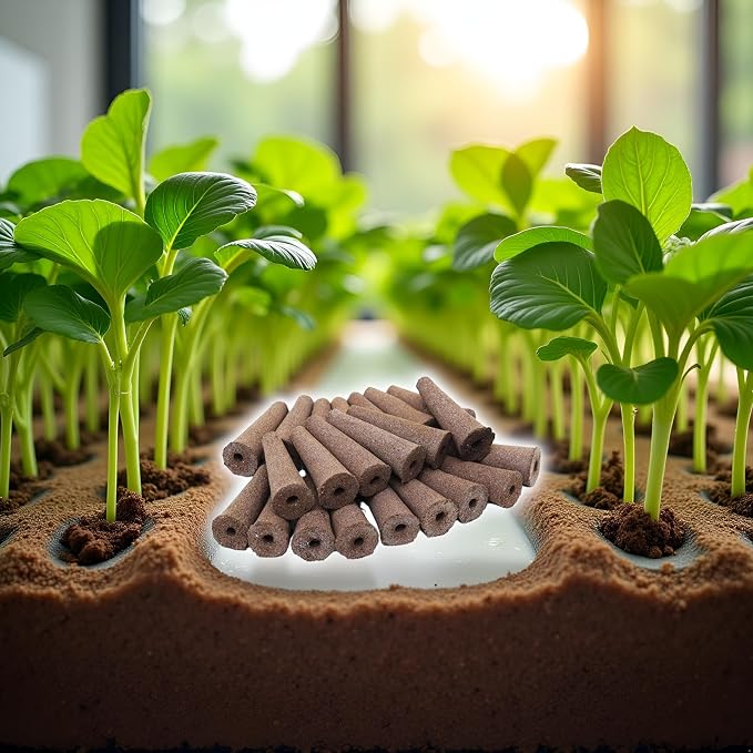 12Pcs Grow Sponges Seed Pods Replacement Root Growth Sponges Seed Starter Pods Refill Pods Compatible Seed Grow Pod for Hydroponic Growing System Germination Kits