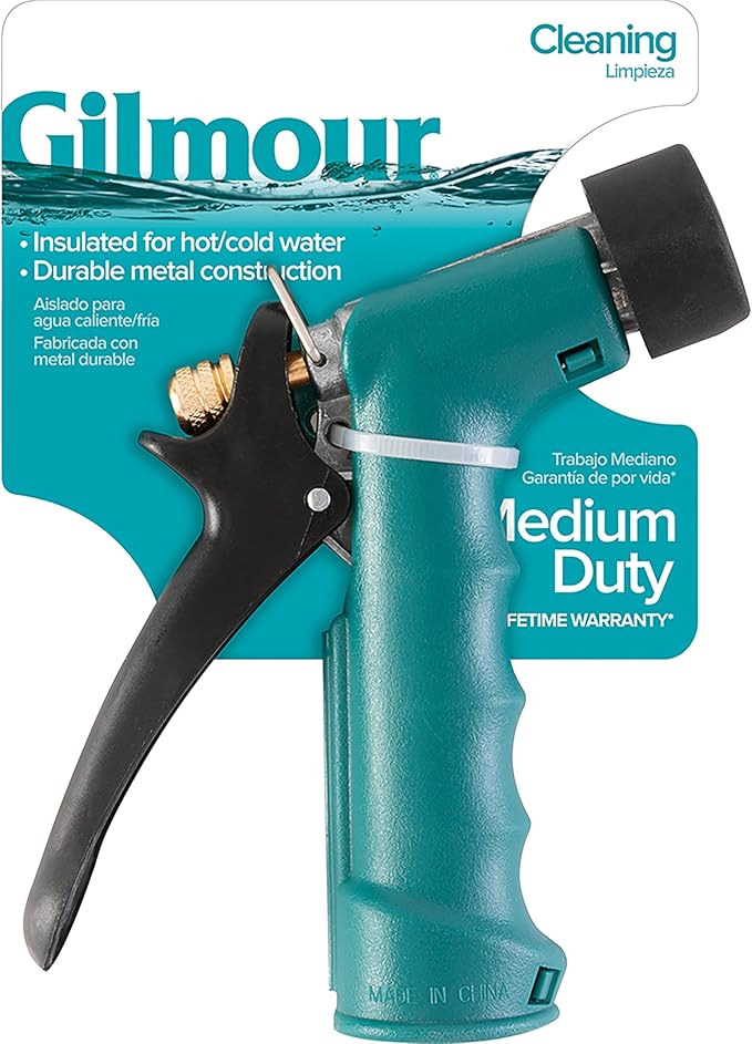 Gilmour Insulated Grip Nozzle with Threaded Front