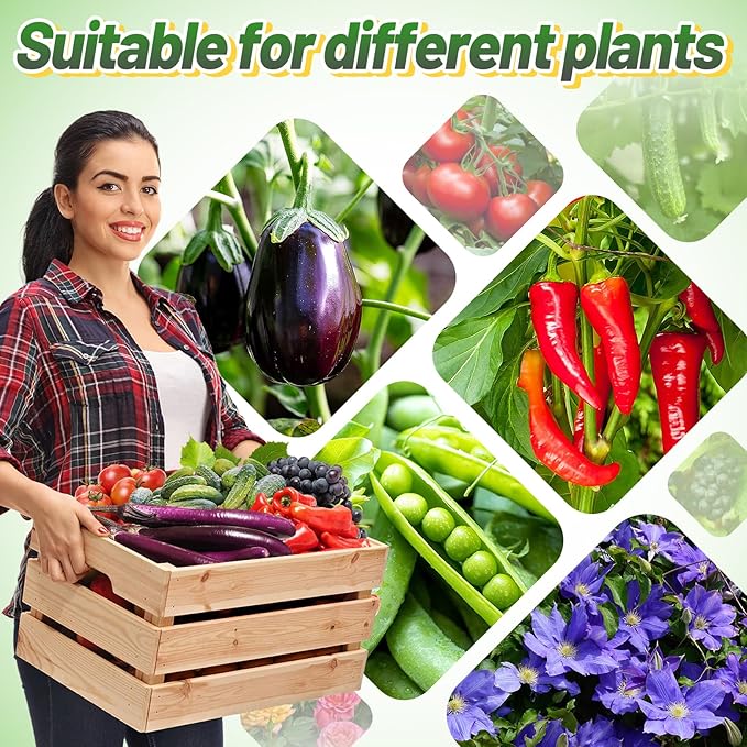 ANPHSIN Sturdy Triangle Tomato Cage with Movable 7 Gal Grow Bags - 3 Sets 47'' Plants Garden Trellis Planters, Support for Indoor Outdoor Beans, Peppers, Eggplants, Climbing Vegetables