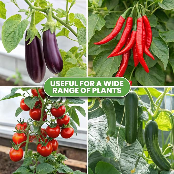 K-Brands Tomato Cage - Tomato Plant Stakes Support Cages, Trellis for Garden & Pots (1 Pack - Tall Upto 68 Inches)