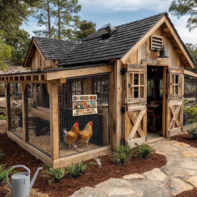 Chicken Coop Signs for Outside Funny Metal Chicken Signs Vintage Kitchen Decor Farm Fresh Eggs Metal Tin Sign Outdoor Yard Decorations Chickens Lover Gifts Chicken Coops Accessories 16x4 Inch