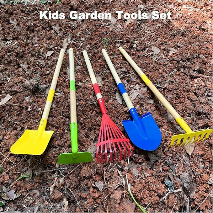 Mini Garden Tools- Kids Gardening & Lawn Care Hand Tools/Small Patio, Lawn & Garden Tools Set (Hoe)