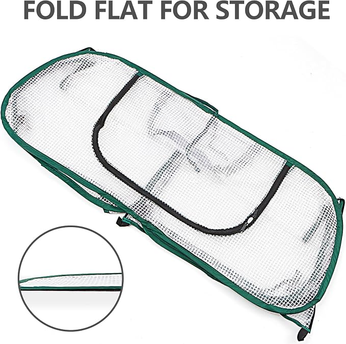 Garden Bed Cover, 45"x22"x16"(H), Plastic Hot House, Garden Row Accelerator, Greenhouse, Freeze Protection Humidity Domes for Gardening Germination and Seedling Propagation