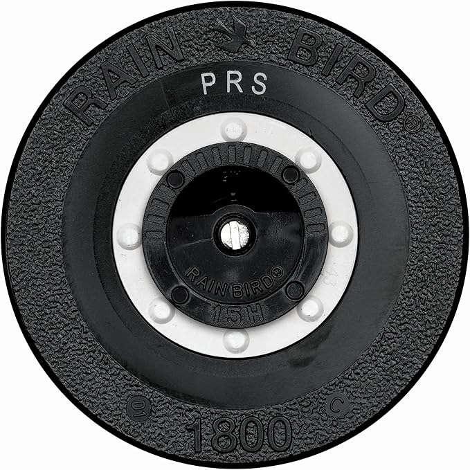 Rain Bird 1804AP4PRS Pressure Regulating (PRS) Professional Pop-Up Sprinkler, Adjustable 0-360° Pattern, 3' - 4' Spray Distance, 4" Pop-up Height
