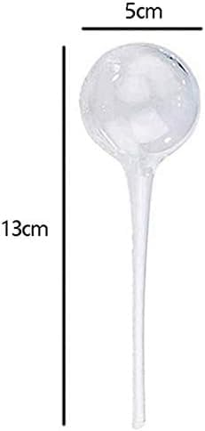 3 Pack Clear Self-Watering Globes – Automatic Watering Bulbs for Indoor and Outdoor Plants, Flowers, and Garden Pots – Transparent Plastic Watering Devices for Houseplants, Vacation Garden Care