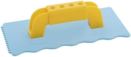 Superio Snow and Sand Fun Toy Trowel Rectangle Shape – Kids Snow Toy, Light Blue & Yellow Hand Trowel, Sturdy and Well Designed