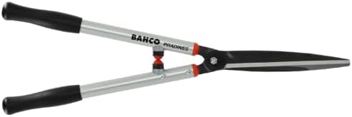 Bahco BHP54H-SL-25 P54H-SL-25 Super Light Hedge Shears with Blade, Multi-Colour, 25 cm