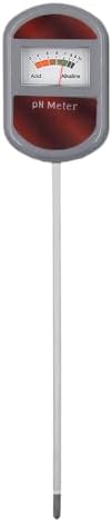 Zenport HG602-3PK Soil pH Meter, 3-Pack, Red