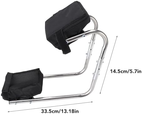 Heavy Duty Foldable Garden Kneeler Seat, Ergonomic Gardening Stool with Knee Support for Gardening, Farming, Seniors, Adults