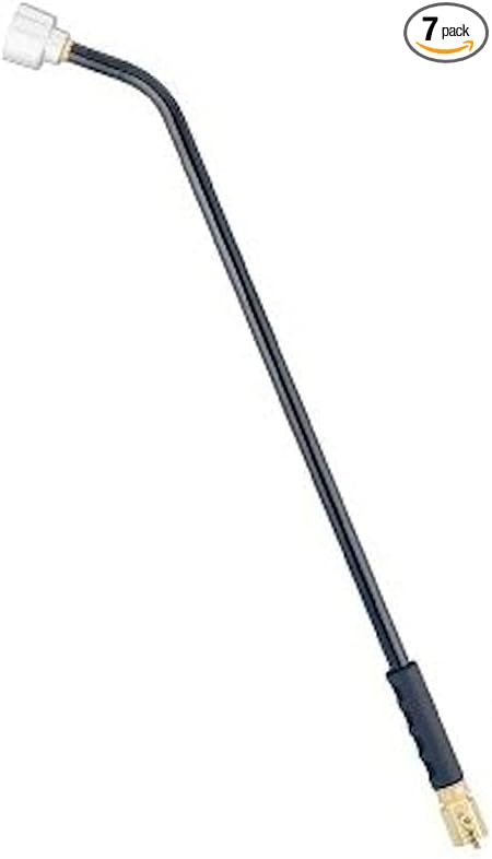 7-Pack Orbit SunMate Hose-End 56098Z 33-Inch Shower Wand with Shut off, Black