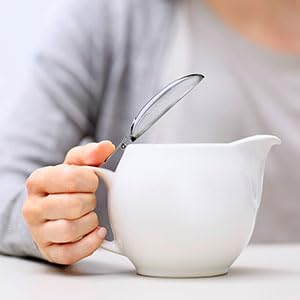Zero Japan Bee House Round Teapot For One, 15 Oz - Ceramic Tea Pot with Stainless Steel Lid and Infuser, Dishwasher and Microwave Safe Tea Pots (Stone Gray)