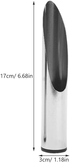 BESPORTBLE Bonsai Soil Scoop: Stainless Steel Soil Scoop Bonsai, Potting Trowel, Succulent Transplanting Garden Scooper for Indoor Plants, Narrow Deep Mouth Hand Tool