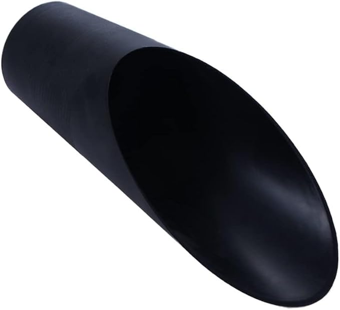 Black Bonsai Soil Scoops,Plastic Garden Soil Scoops,Colorful Gardening Tools Potting Scoopers Bucket Shovel for Flower Planting,Bonsai,Potting Patio, Lawn and Garden
