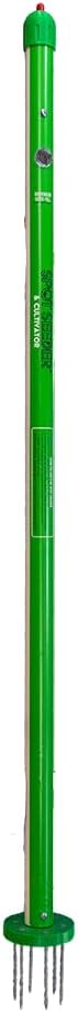 Seed Dispenser & Cultivator with Seed Release Button