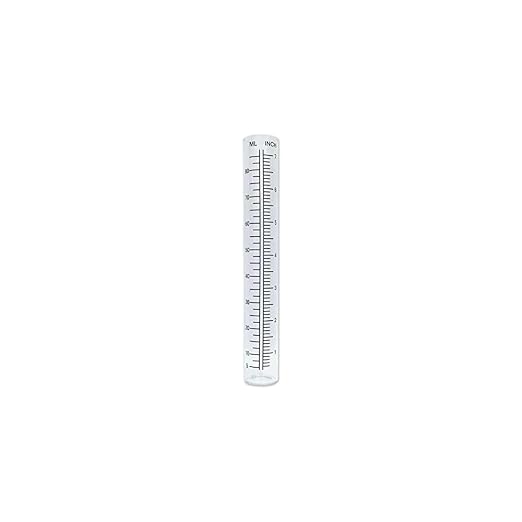 Sunset Vista 8.25 Inches x 1.25 Inches Rain Gauge Glass Tube
