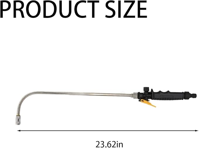 Watering Wand Sprayer Wand Stainless Steel Garden Hose Nozzle Watering Wand For Garden Hose, Multi Use Garden Sprayer For Watering Plants & Outdoor Cleaning