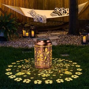 Solar Lanterns Hummingbird Outdoor for Women - Elegant Hanging Lights for Garden Patio Yard Backyard Decor Christmas Birthday Gifts Mothers Day Gifts for Mom Grandma Wife Seniors
