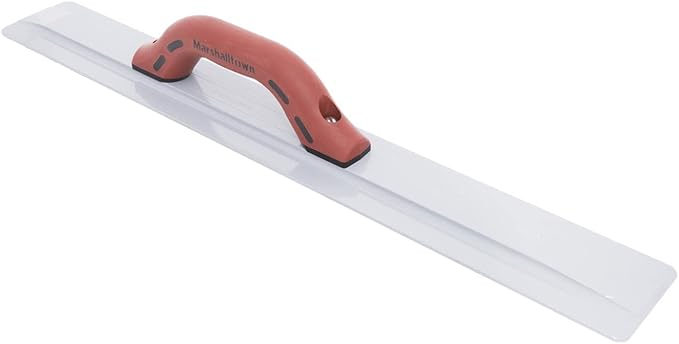 MARSHALLTOWN 20 Inch Beveled End Magnesium Hand Float, Concrete, 20 Inches, DuraSoft Handle, Cast Magnesium Blade, Made in the USA, 146D