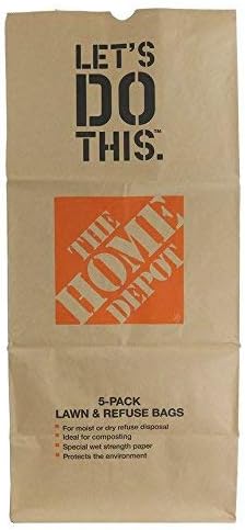 30 gal. Paper Lawn and Refuse Bags (5-Pack)