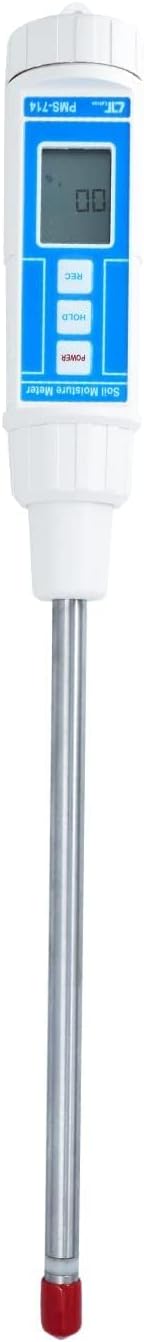 Soil Moisture Meter/Professional moisture meter/Digital Soil PH Tester/Plant moisture meter/Heavy duty soil moisture meter/outdoor for Greenhouses, Gardens, Lawns; Model: PMS 714
