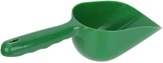 Super Strong Garden Fertilizer Scoop Soil Scoop Shovel- Perfect Tool for Gardening Weeding Transplanting and Digging in Garden Beds