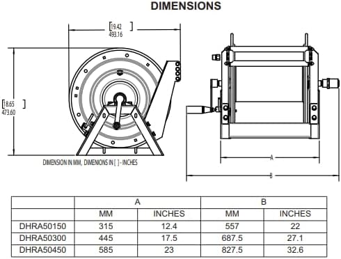 General Pump Steel Hose Guide Kit - Fits DHRA50450 Reels - Part 2100503 - (450 Foot Hose Reel Guide)