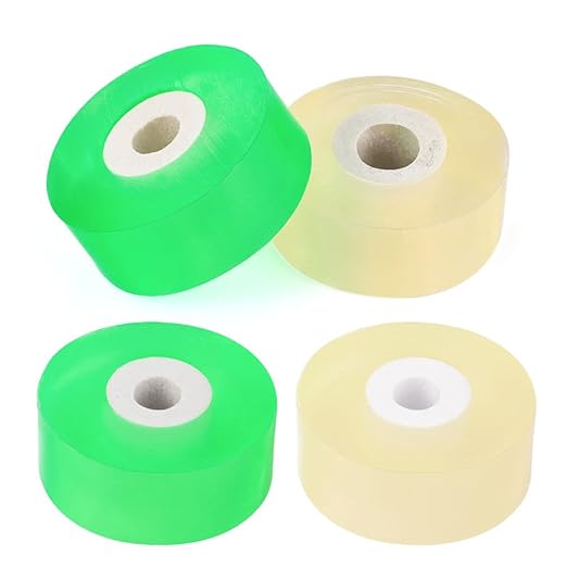 Pengxiaomei Grafting Tape,4Pcs Grafting Tape for Fruit Trees,Stretchable Garden Parafilm Tape,Grafting Tool for Fruit Trees,Plants Repair Budding Tape