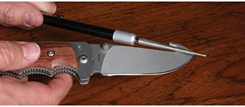 AccuSharp Professional Dual Rod Knife Sharpener, Retractable Diamond-Coated Steel Rod, Sharpens, Restores, Repairs & Hones Straight & Serrated Knives