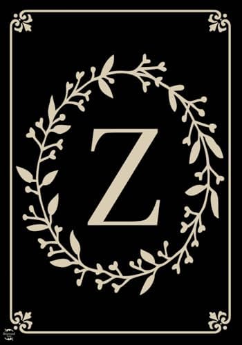 Briarwood Lane Classic Monogram Letter Z Garden Flag